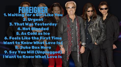 Foreigner Best Music Roundup Of Superlative Hits Lineup Alluring