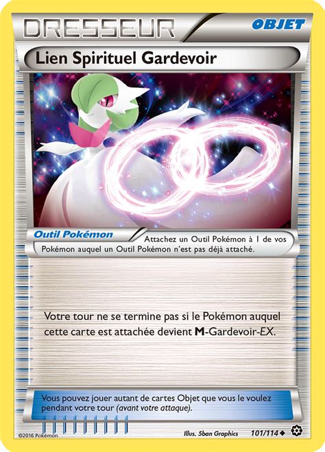 Lien Spirituel Gardevoir Xy Offensive Vapeur Pok P Dia