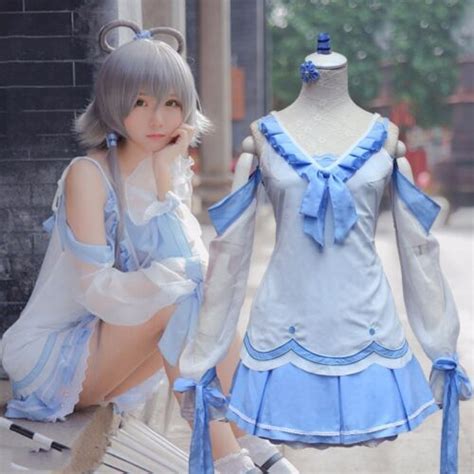 Girls Dress Moe Lolita Luotianyi Hatsune Miku Vocaloid Hot Anime