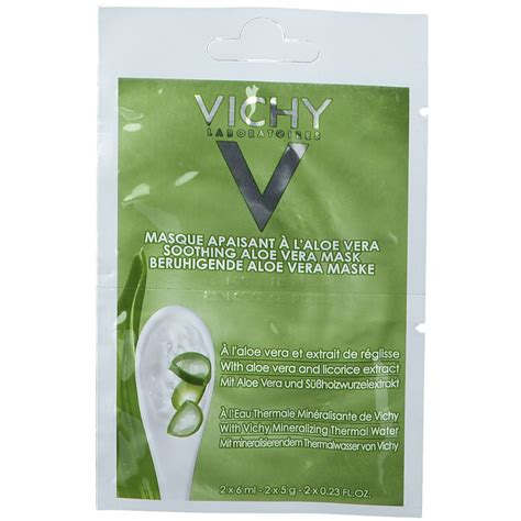 VICHY Beruhigende Aloe Vera Maske 2x6 Ml Shop Apotheke