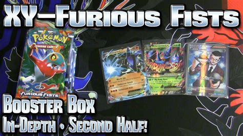 Pok Mon Xy Furious Fists Tcg In Depth Booster Box Opening Second Half