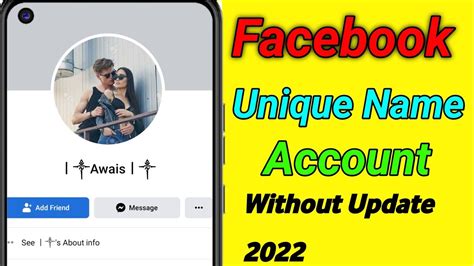 How To Make Facebook Unique Name Id Unique Name Fb Account