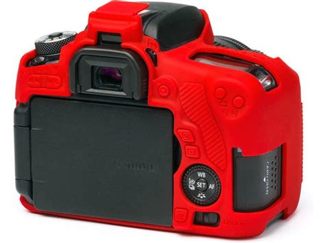 Capa De Silicone EASYCOVER Canon 760D Vermelho Worten Pt