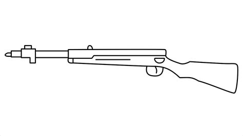 How To Draw Type 100 Gun Step By Step 8 Easy Phase