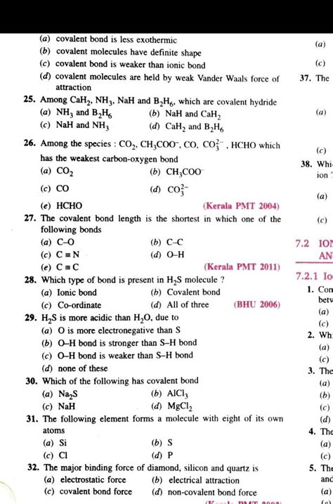 The Covalent Bond Length Is The Shortest In Which One Of The Following Bo