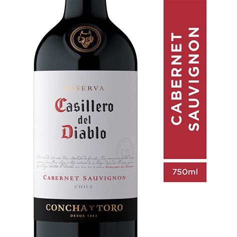 Casillero Del Diablo Reserva Cabernet Sauvignon De Ml Vino Tinto