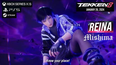 Tekken 8 Reina Mishima Reveal And Gameplay Trailer Ps5 Xbox Steam 2023