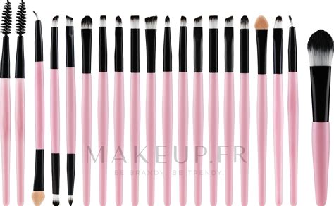 Beauty Design Kit Pinceaux De Maquillage Noir Rose Pcs Makeup Fr