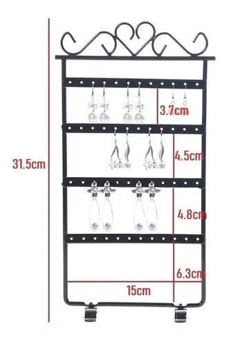 Exhibidor Organizador De Aros Y Colgantes Cuotas Sin Interés