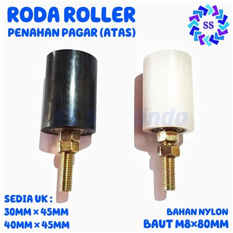 Jual RODA ROLLER REL ATAS PAGAR BESI NYLON PENAHAN Shopee Indonesia