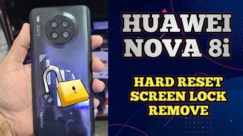 Huawei Nova I Hard Reset Unlock Password Nen L Za Mobile Youtube