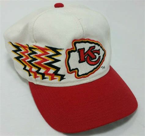 Kansas City Chiefs Snapback Hat Vintage Large Arrowhead Big Logo Cap