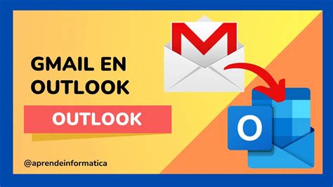 Como Configurar Una Cuenta De Gmail En Outlook Versi N Pc Youtube