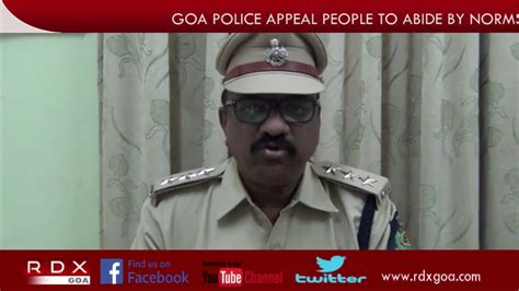 Goa Police Appeal People To Abide By Norms Of Extended Janata Curfew To