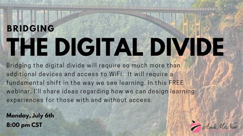 Bridging The Digital Divide Youtube