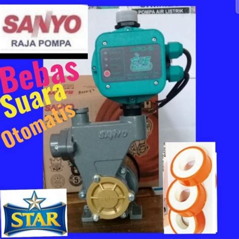 Jual Pompa Air Booster Dorong Kran SANYO Wasser PB 218 CEA 169 Shimizu