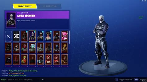 Free Skull Trooper Skin Giveaway On Fortnite Skull Trooper Ting Giveaway Youtube