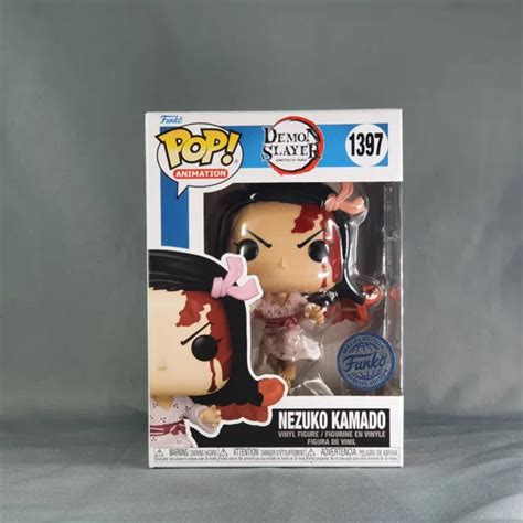 FIGURINE VINYLE NEZUKO Kamado Funko Pop Demon Slayer Anime Leaping