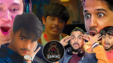 All Big Youtubers Reaction On Ajjubhai Facerevealtotal Gaming Face