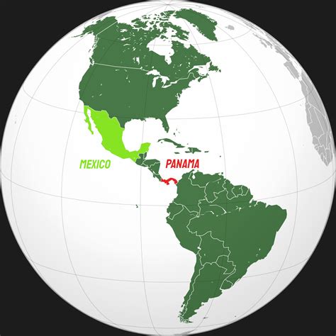 Is Panama in Mexico? - 33travels