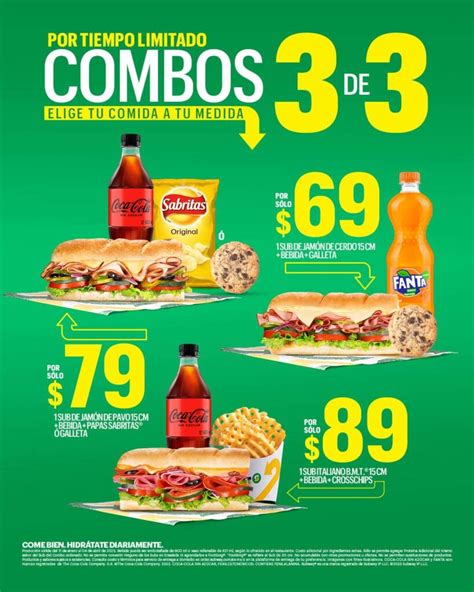 Subway Lanza Nuevas Opciones Para Procurar La Econom A De Sus Invitados