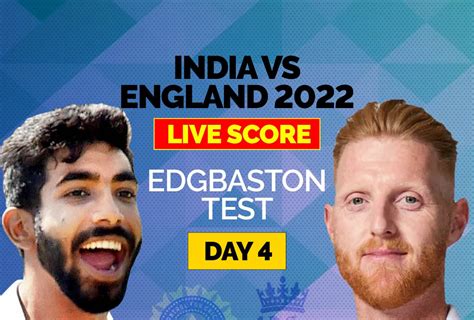 Ind Vs Eng Live Cricket Score Th Test Day Latest Updates Rishabh