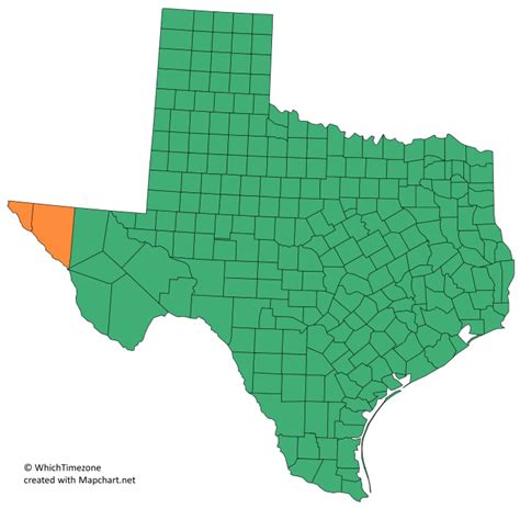 Texas Tx Time Zone Whichtimezone