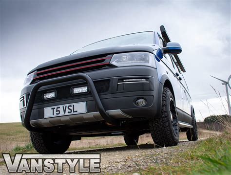 Gloss Black Badgeless Grille W Red Trim Inserts Vw T Vanstyle