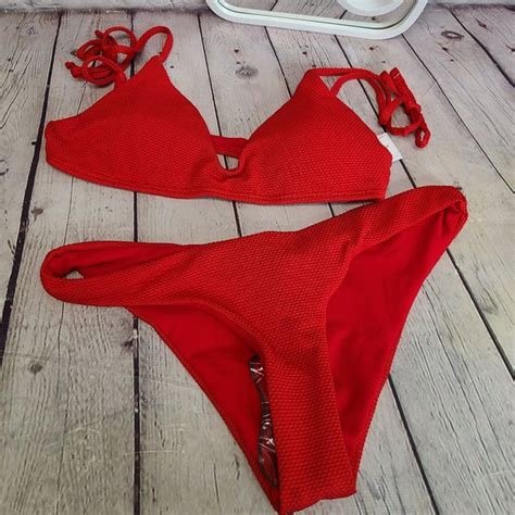 Damsel Swim Swim Damsel Swim Red Bikini Poshmark