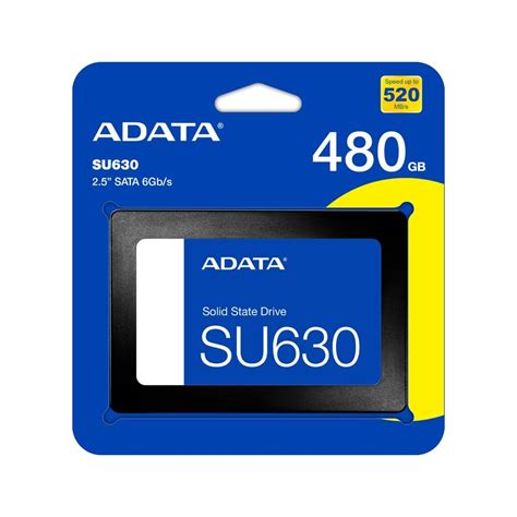 Ssd Sata Iii Adata Su630 480gb 2 5