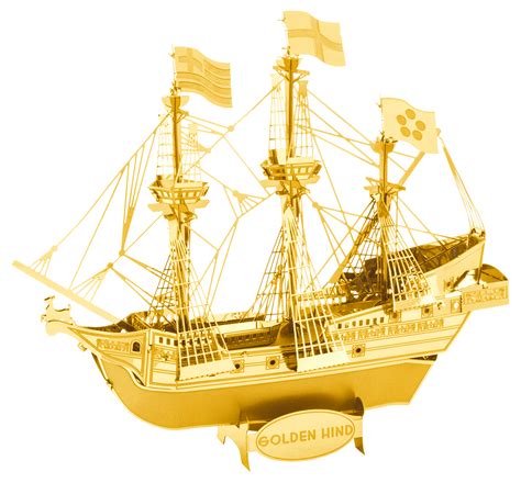 GOLDEN Golden Hind Metal Earth | 3D Metal Model Kits