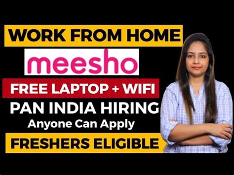 Meesho Recruitment Meesho Work From Home Jobs Meet Sharma Flipkart