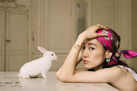 菊地凛子さんのインスタグラム写真 菊地凛子instagram 「🐇 Is Not Bunzo Eclat Magazine エクラ7