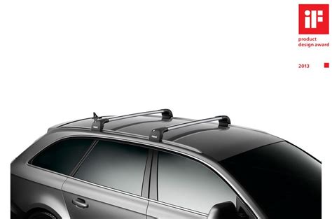 Thule Wingbar Edge Silver Thule Roof Bars The Towing Centre