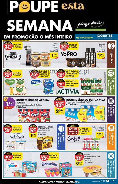 Antevis O Folheto Pingo Doce Promo Es Agosto A Agosto O Ca A