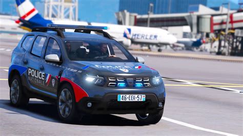 Gta Patrouille A L A Roport Avec La Police Aux Frontieres Lspdfr