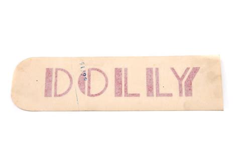 Sticker "dolly"