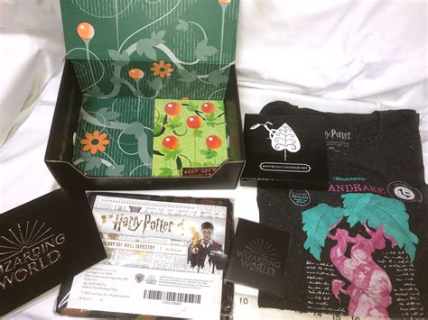 Wizarding World Harry Potter Loot Crate Complete Magical Plants Size 2xl Ebay