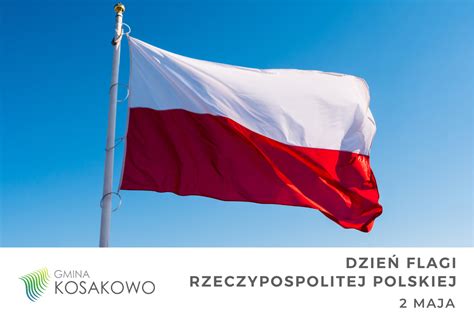 2 maja Dzień Flagi Rzeczypospolitej Polskiej Gmina Kosakowo