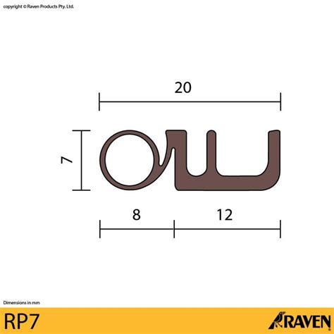 Jual Raven Door Window Frame Seal Rp White Harga Termurah Dan Barang