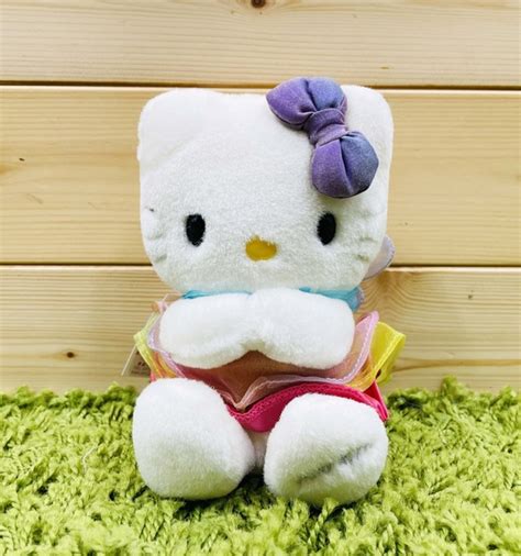 【震撼精品百貨】hello Kitty 凱蒂貓~日本sanrio三麗鷗 Kitty絨毛娃娃 彩虹仙子21788 其他玩具 Yahoo