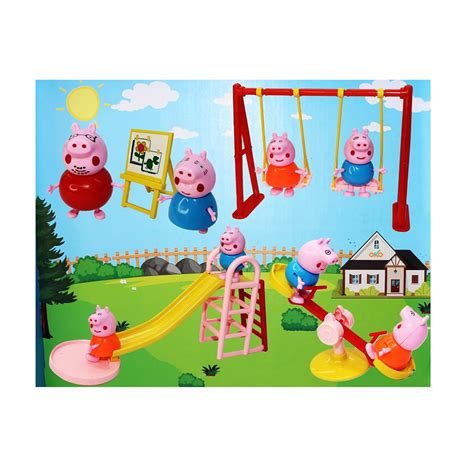 Buy Glead Peppa Pig Adventure Playground Set Join Peppa George And