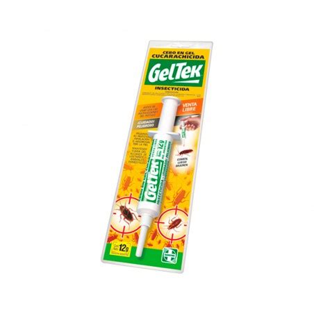 Cucarachicida GELTEK Jeringa Cucarachas 6 Grs