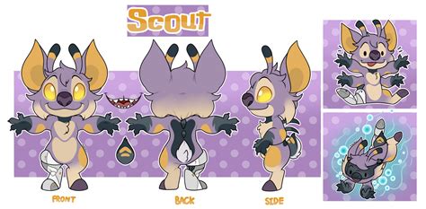 Commission Scout Ref Sheet By Angoraram On Deviantart