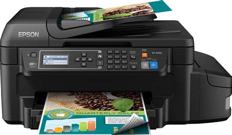 Best Buy Epson WorkForce ET 4550 EcoTank Wireless All In One Printer