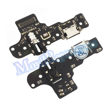 Placa De Conector De Carga Usb Tipo C Con Micr Fono Y Jack De Audio