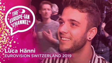 Luca H Nni Switzerland Interview Eurovision In Concert