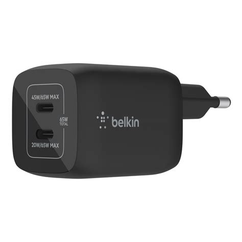 Belkin Ładowarka ścienna 65W 2x USB C GAN z PPS Sklep Opinie Cena w