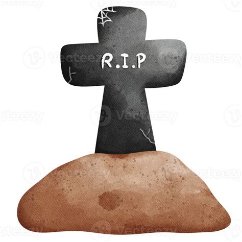 Halloween Tombstone Clipart 27525003 Png