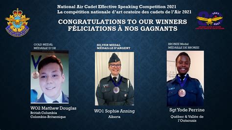 National Effective Speaking Program Air Cadet League Of Canada